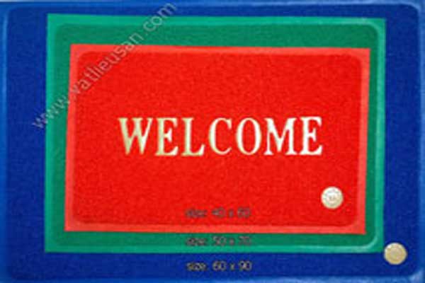 Thảm nhựa chùi chân welcome